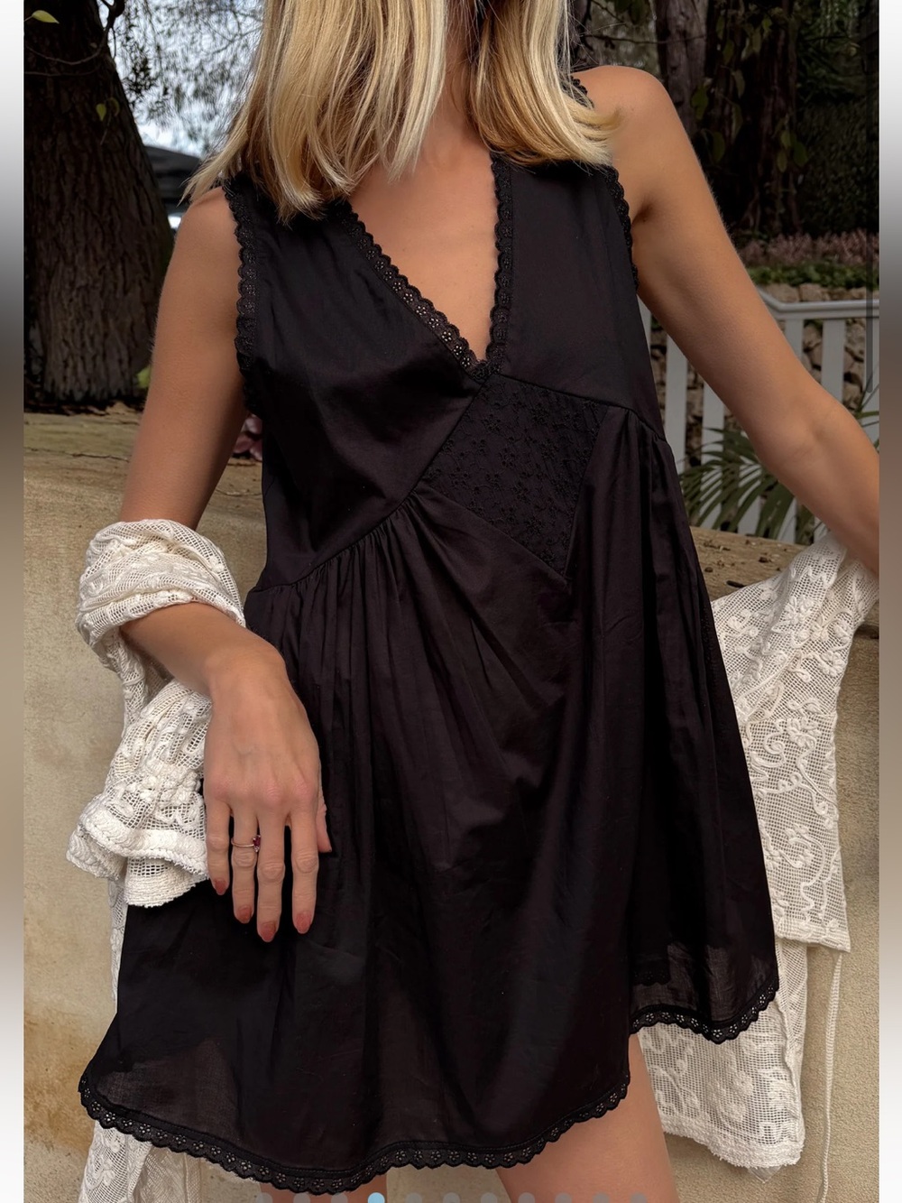 Black Mini Laneway the Label Dress